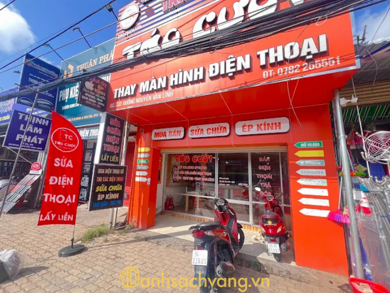 Táo Cười Trần Út - tiệm sửa điện thoại ở Cần Thơ