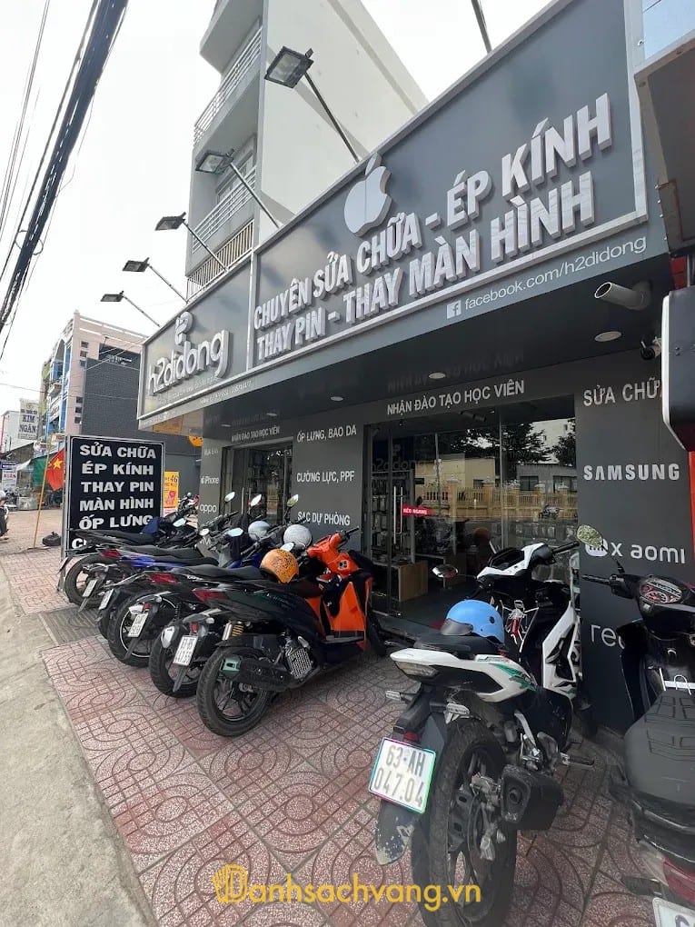 H2didong - Tiệm sửa điện thoại tại đường Nguyễn Huệ Long Thuận Đồng Tháp