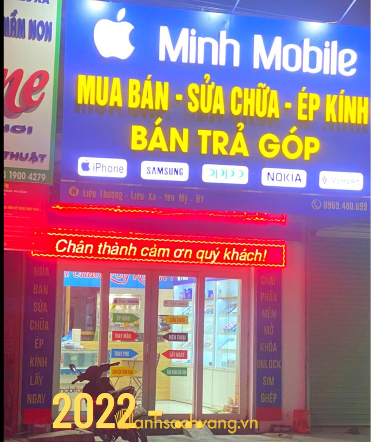 MINH MOBILE - tiệm sửa điện thoại ở Hưng Yên