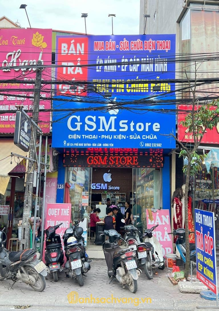 GSM STORE 124 Như Quỳnh - tiệm sửa điện thoại ở Hưng Yên