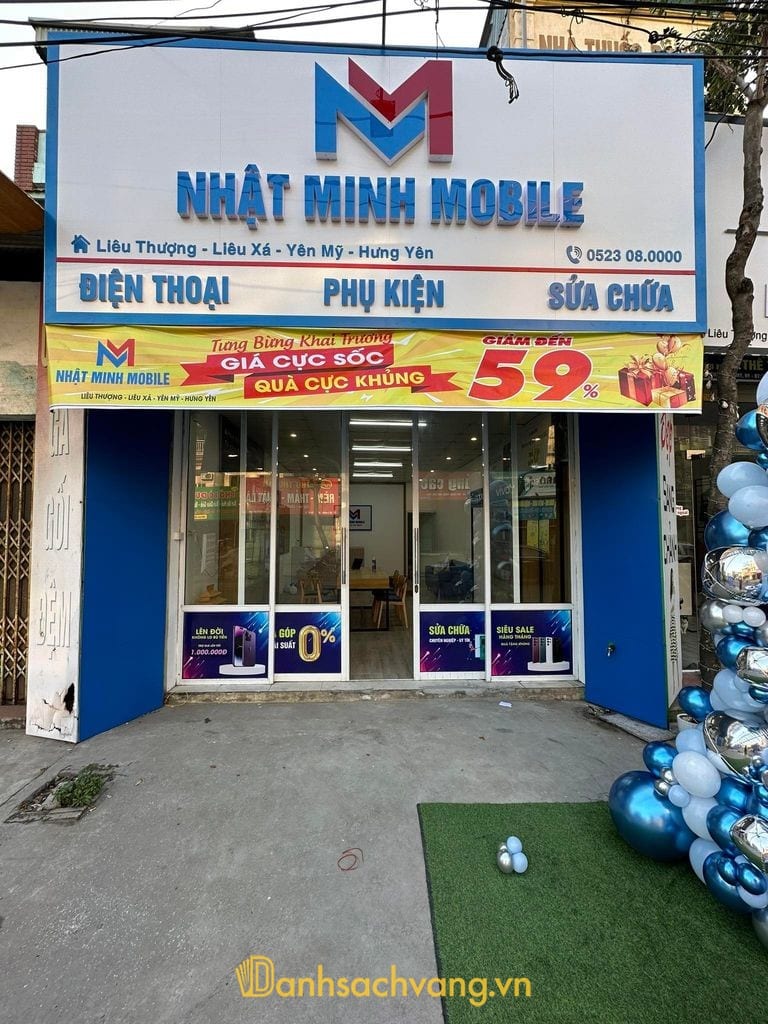 Nhật Minh Mobile - tiệm điện thoại ở Hưng Yên