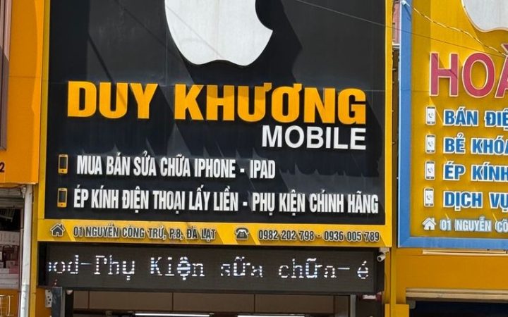 10 Tiệm sửa điện thoại ở Lâm Đồng uy tín, giá hợp lý