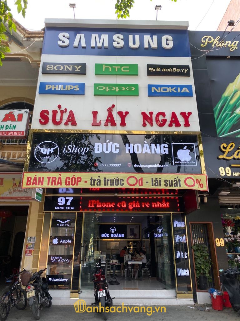 Đức Hoàng Mobile - cửa hàng sửa chữa điện thoại ở Nghệ An