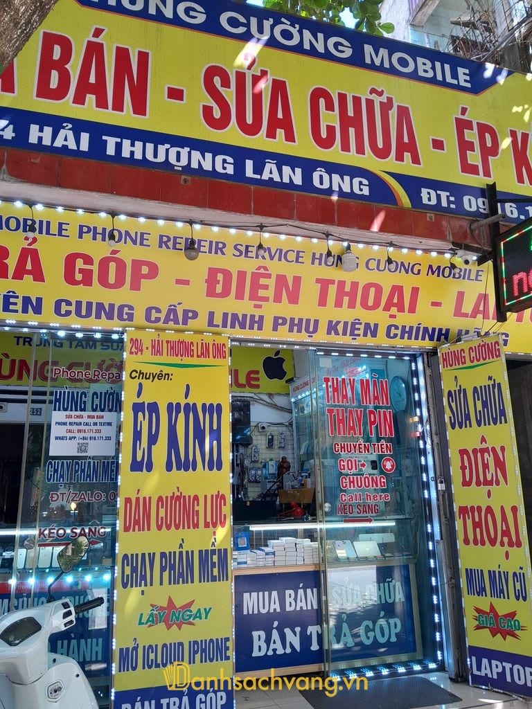 Điện thoại Hùng Cường Mobile - sửa điện thoại tại Ninh Bình