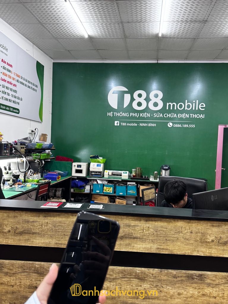 T88 mobile Ninh Bình - sửa chữa điện thoại chuyên sâu