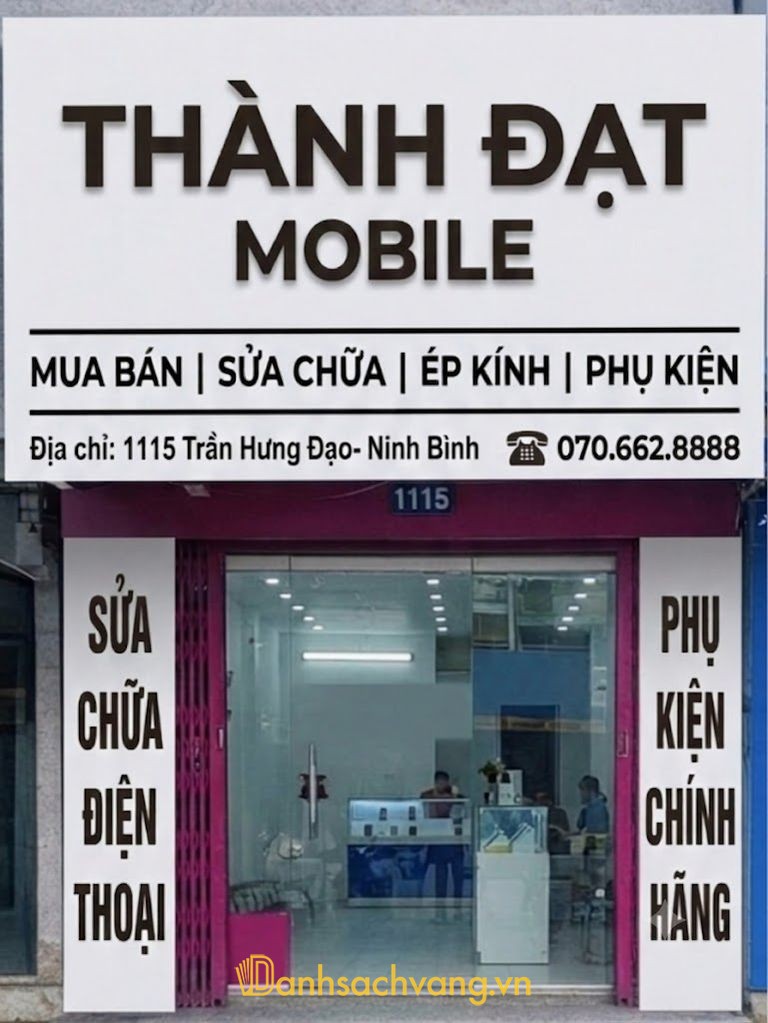 Thành Đạt Mobile Ninh Bình - tiệm sửa điện thoại đường Trần Hưng Đạo