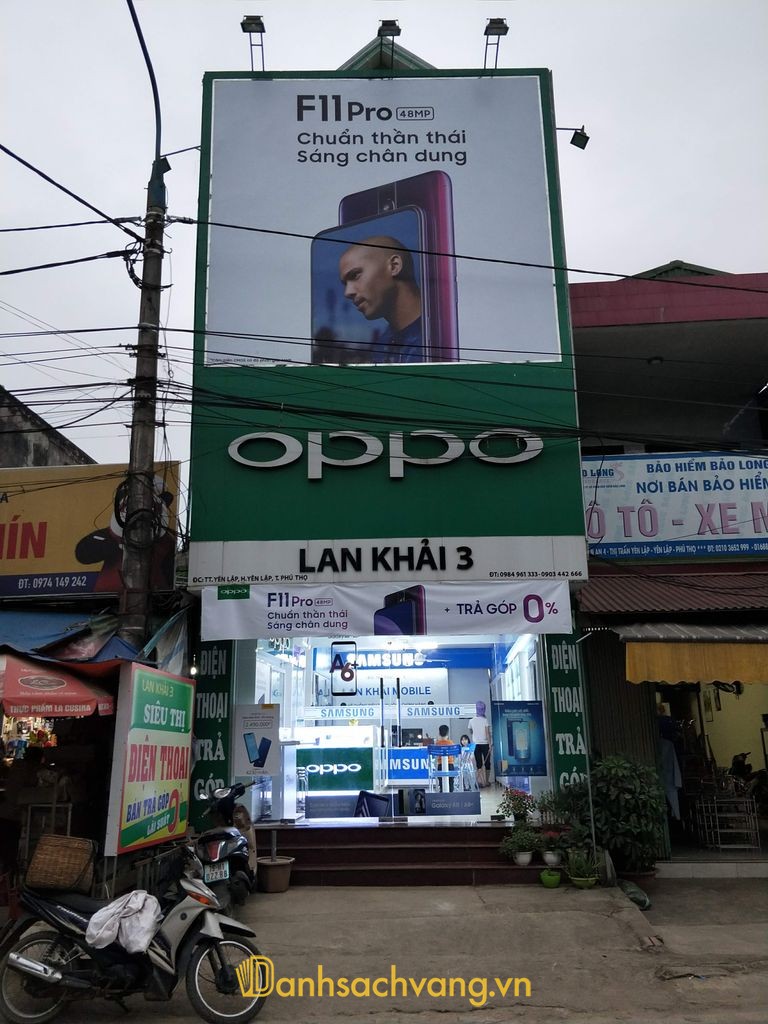 Lan Khải mobile - tiệm sửa điện thoại ở Phú Thọ tại Yên Lập