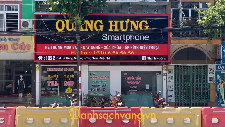 Quang Hưng Smartphone - tiệm sửa điện thoại ở Phú Thọ khu vực Thanh Miếu