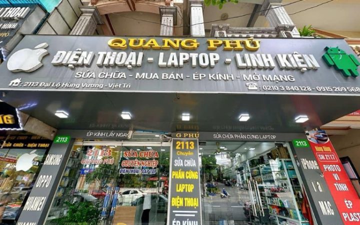 6 Tiệm sửa điện thoại ở Phú Thọ chuyên nghiệp, giá rẻ