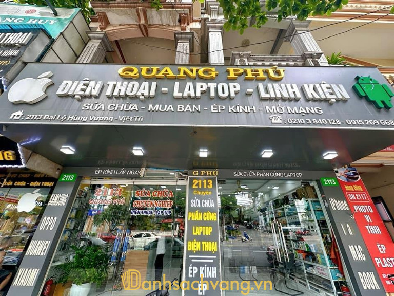 Sửa chữa điện thoại Quang Phú ở Phú Thọ