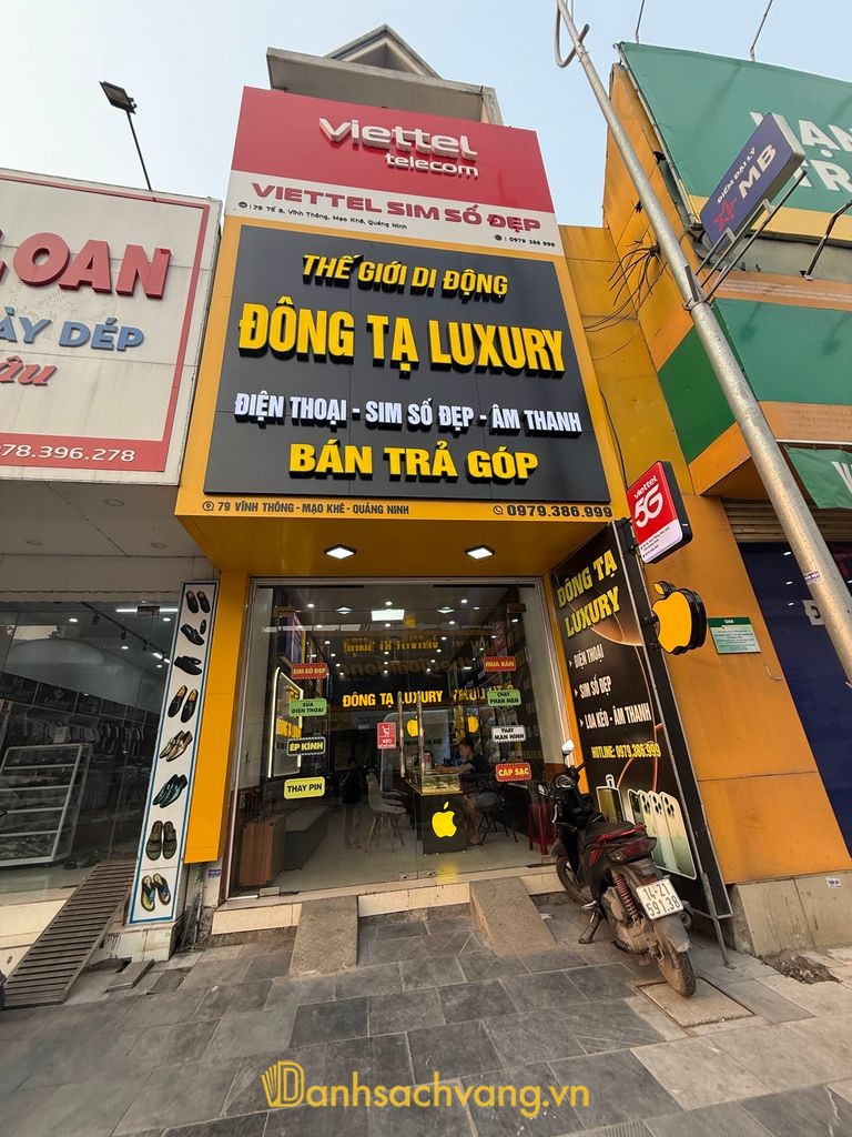 ĐÔNG TẠ LUXURY - địa chỉ điện thoại và sửa chữa tại Mạo Khê Quảng Ninh