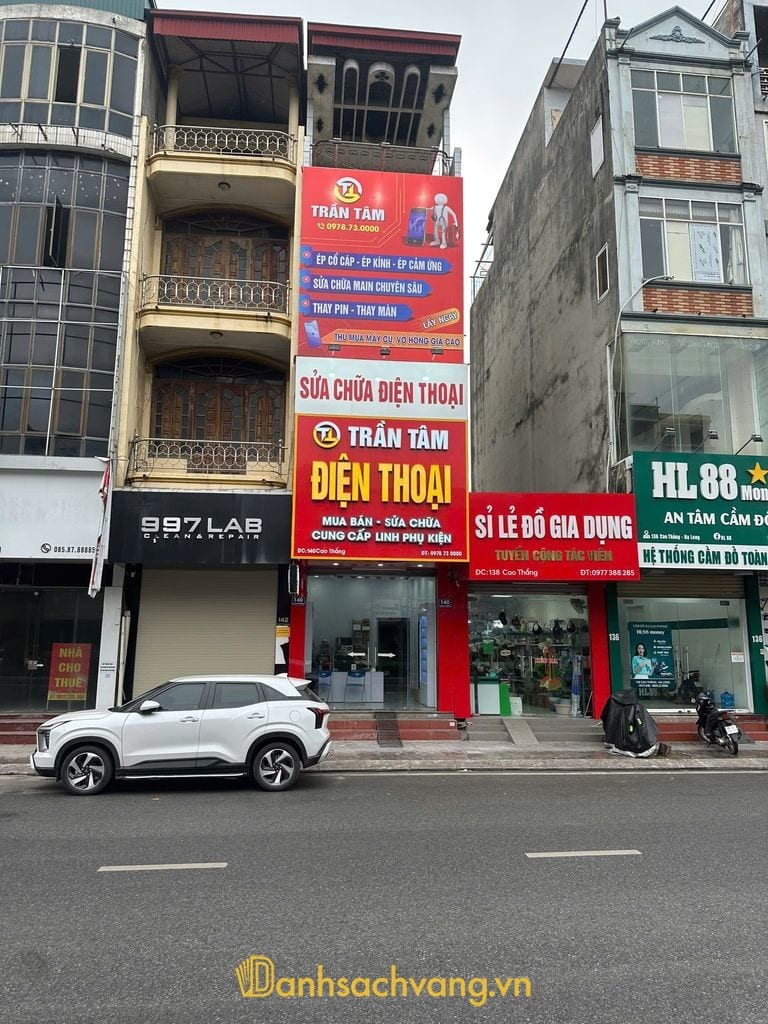 Trần Tâm Mobile - tiệm sửa điện thoại ở Quảng Ninh tại Cao Thắng