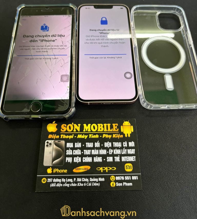 Sơn Mobile - tiệm sửa điện thoại ở Quảng Ninh tại Bãi Cháy