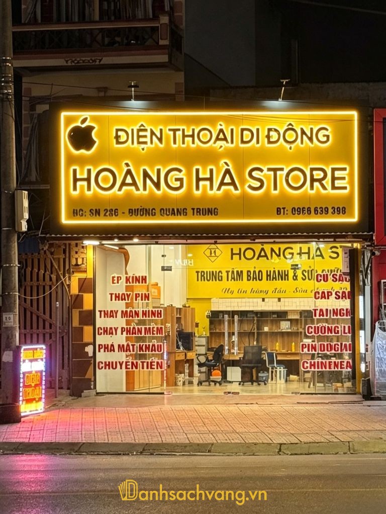 Hoàng Hà Store - Tiệm sửa điện thoại ở Thái nguyên