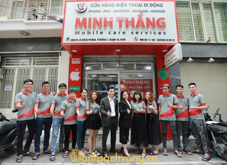 Minh Thắng Mobile - tiệm sửa điện thoại ở TPHCM