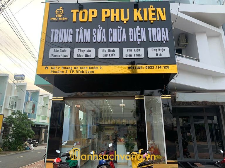 Trung Tâm Sửa Chữa Điện Thoại Top Phụ Kiện - Tiệm sửa điện thoại ở Vĩnh Long