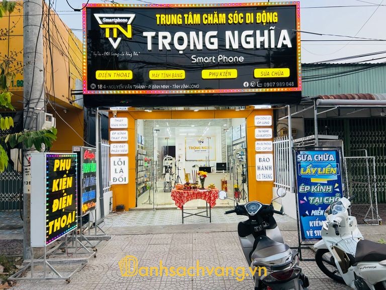 Trọng Nghĩa Smartphone - Tiệm sửa điện thoại ở Vĩnh Long uy tín