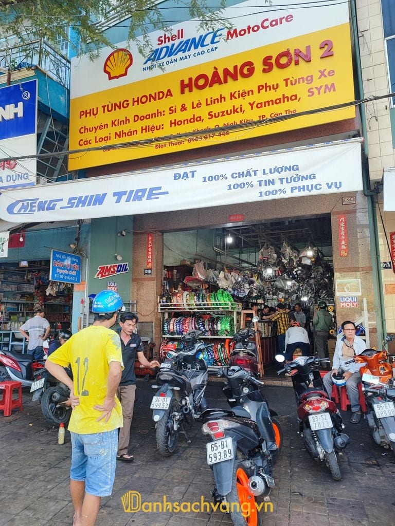 Hoàng Sơn 2 - cửa hàng phụ tùng và sửa chữa xe máy tại Cần Thơ