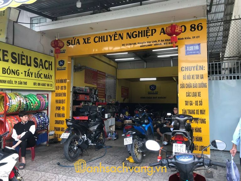 Sửa Xe - Rửa Xe 86 - dịch vụ sửa chữa và vệ sinh xe máy tại Cần Thơ