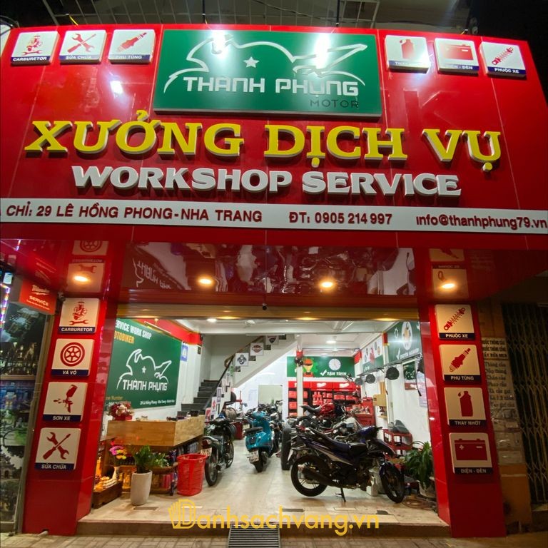 Service Thành Phụng motor - tiệm sửa xe máy ở Khánh Hòa