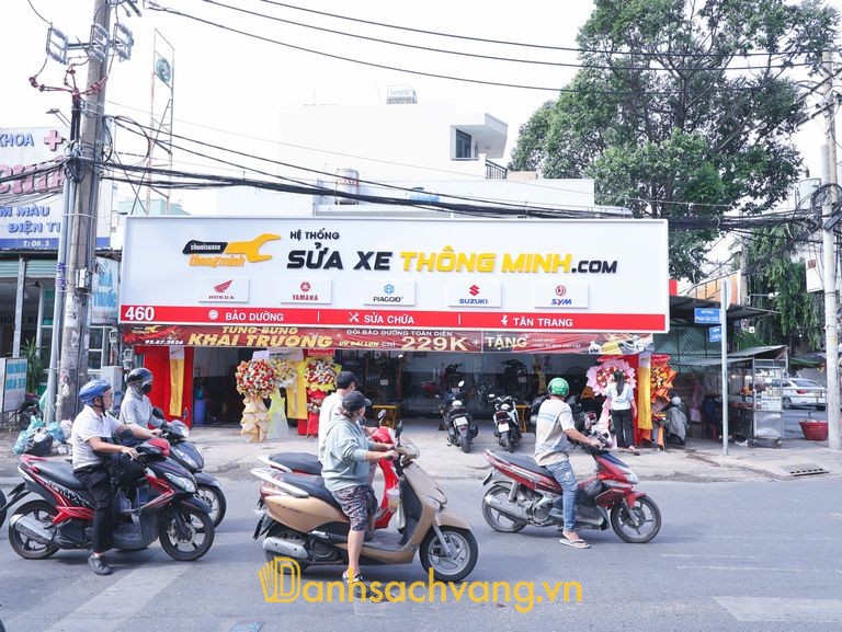 Hệ Thống Sửa Xe Thông Minh tại 460 Phạm Văn Chiêu phường An Hội Đông