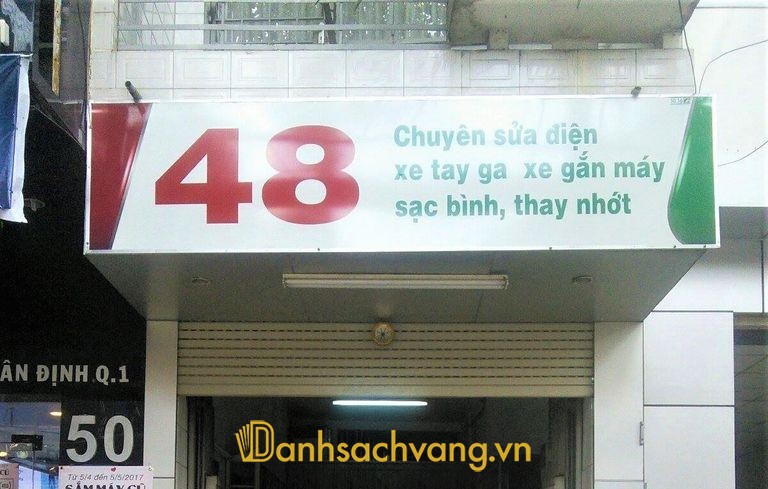 Sửa Xe 48 Trần Quang Khải - tiệm sửa xe máy ở TPHCM chuyên kiểm tra điện xe