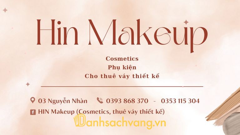 HIN Makeup - trang điểm cô dâu và cho thuê váy tại Đà Nẵng