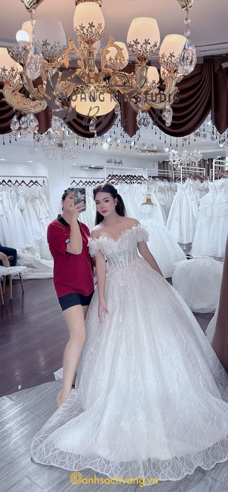 Hoàng Kim Studio - tiệm trang điểm cô dâu ở Hải Phòng