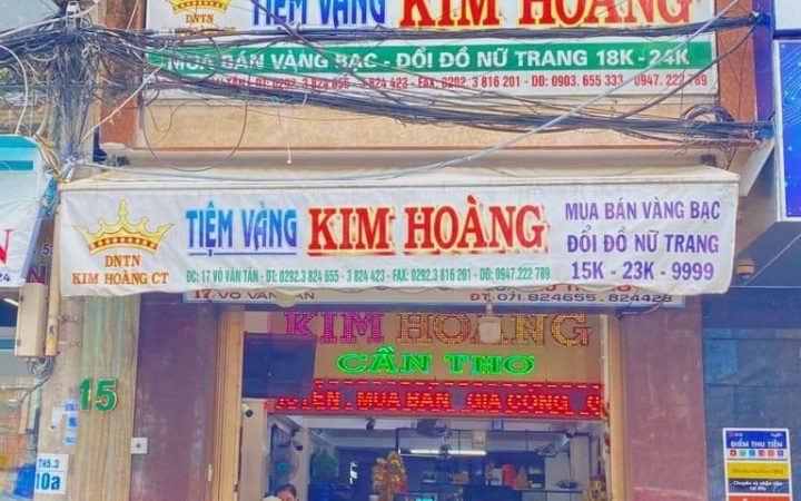 9 Tiệm vàng ở Cần Thơ uy tín, chất lượng