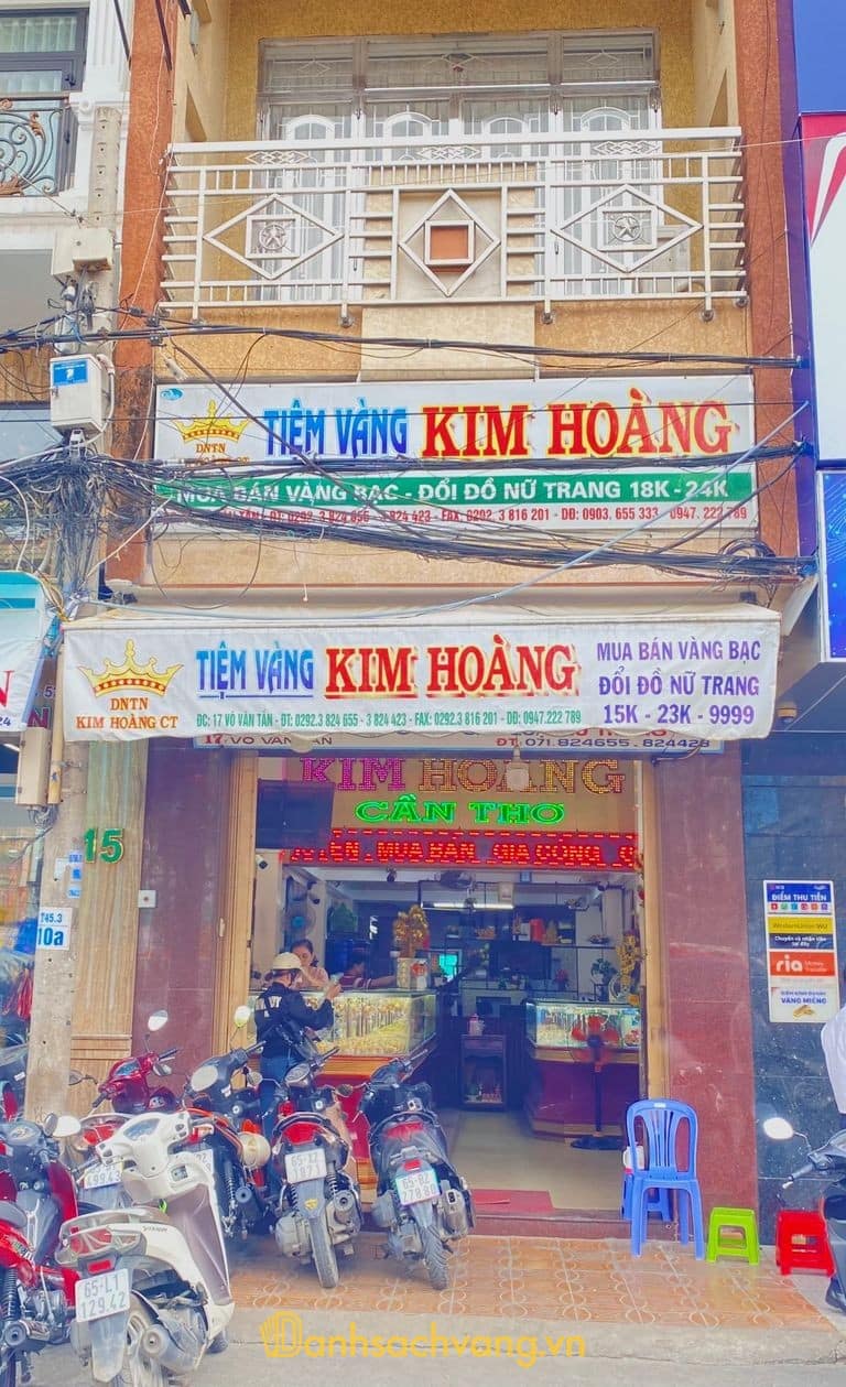 Tiệm Vàng Kim Hoàng tại Võ Văn Tần Cần Thơ