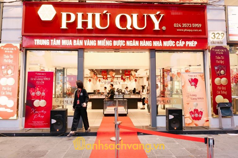 Công Ty Vàng Bạc Đá Quý Phú Quý tại Hà Nội