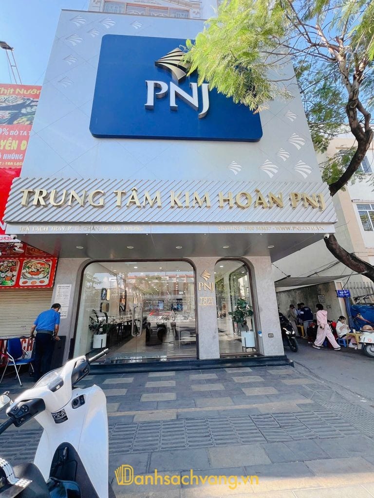 PNJ - tiệm vàng ở Hải Phòng tại 18A Lạch Tray