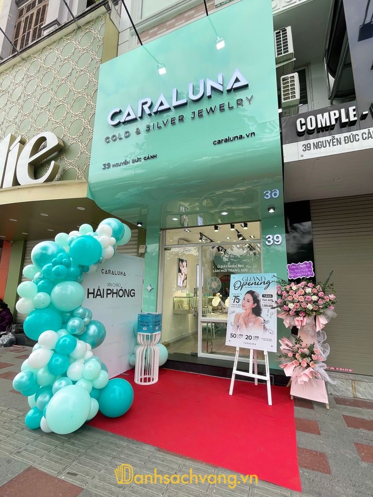 Cara Luna - cửa hàng trang sức vàng bạc tại Hải Phòng