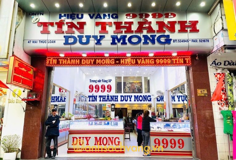 Hiệu Vàng Tín Thành Duy Mong tại Huế