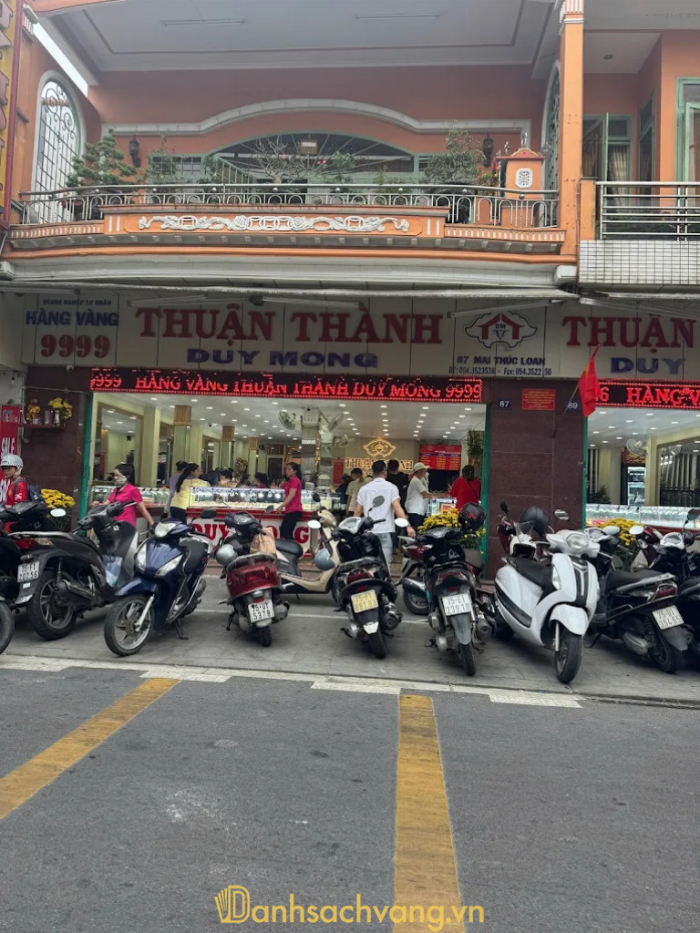 Thuận Thành Duy Mong - tiệm vàng ở Huế