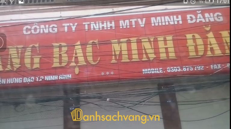 Cửa Hàng Vàng Bạc Minh Đăng ở Ninh Bình