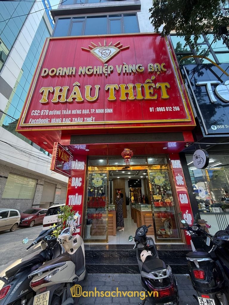 Tiệm Vàng Bạc Thâu Thiết ở Ninh Bình