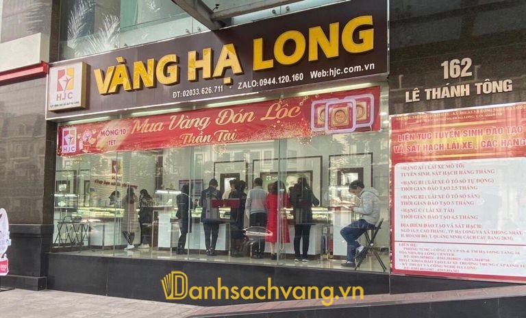 Vàng Hạ Long HJC - cửa hàng vàng bạc tại Quảng Ninh