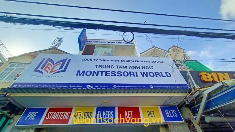 Trung Tâm Anh ngữ Montessori World Long Xuyên An Giang