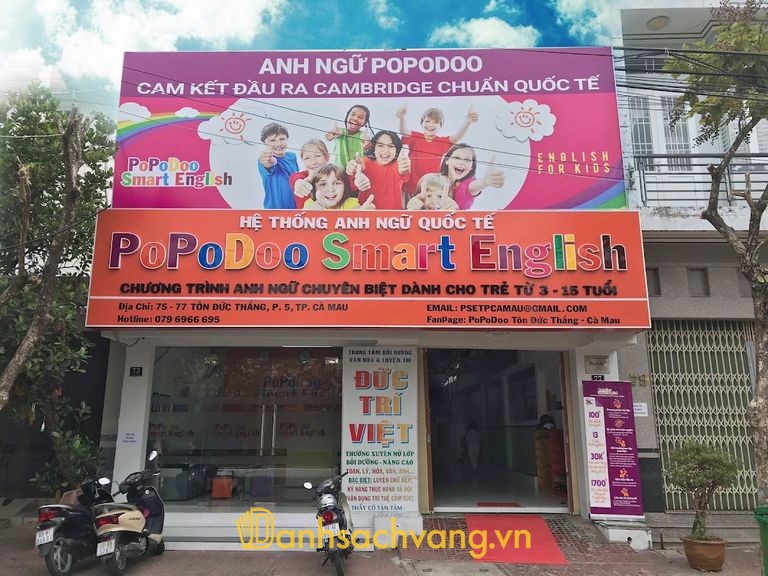 Popodoo Cà Mau - trung tâm tiếng Anh dành cho trẻ em