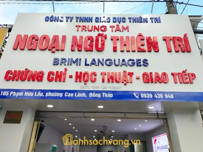 Trung tâm Ngoại ngữ Thiên Trí BriMi Languages