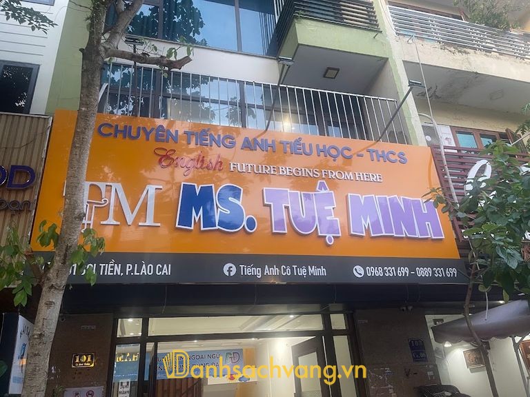 Tiếng Anh cô Tuệ Minh - trung tâm dạy tiếng Anh ở Lào Cai
