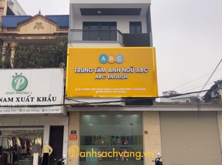 Trung Tâm Anh Ngữ ABC Thái Nguyên - trung tâm dạy tiếng Anh ở Thái Nguyên