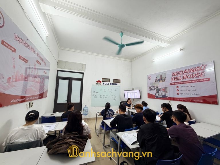 Trung Tâm Ngoại Ngữ Full House Quế Võ - Trung tâm dạy tiếng Trung ở Bắc Ninh