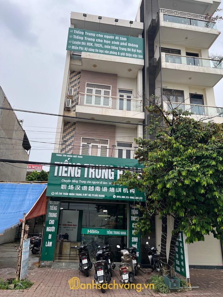 Tiếng Trung Hana - Trung tâm đào tạo tiếng Trung cho người đi làm tại Bắc Ninh