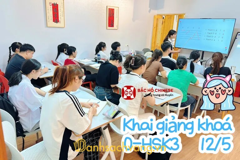 Tiếng Trung Bắc Hồ - Lớp học tiếng Trung cô Ngọc Huyền tại Thuận Thành Bắc Ninh