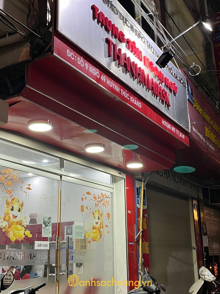 Trung Tâm Tiếng Trung Thanhmaihsk - cơ sở đào tạo tiếng Trung ở Đống Đa Hà Nội
