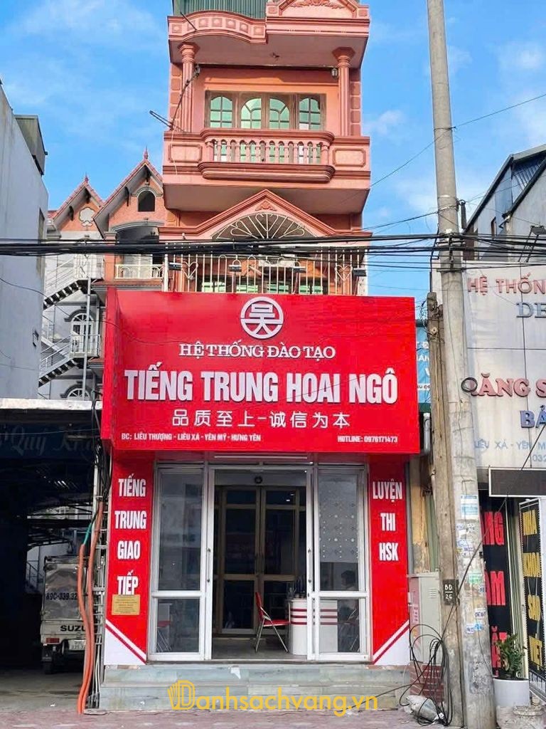 Tiếng Trung Hoài Ngô Yên Mỹ - địa chỉ dạy tiếng Trung tại Hưng Yên