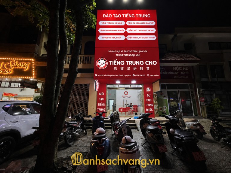 Tiếng Trung CNO Lạng Sơn - trung tâm học tiếng Trung và luyện thi HSK tại Tam Thanh