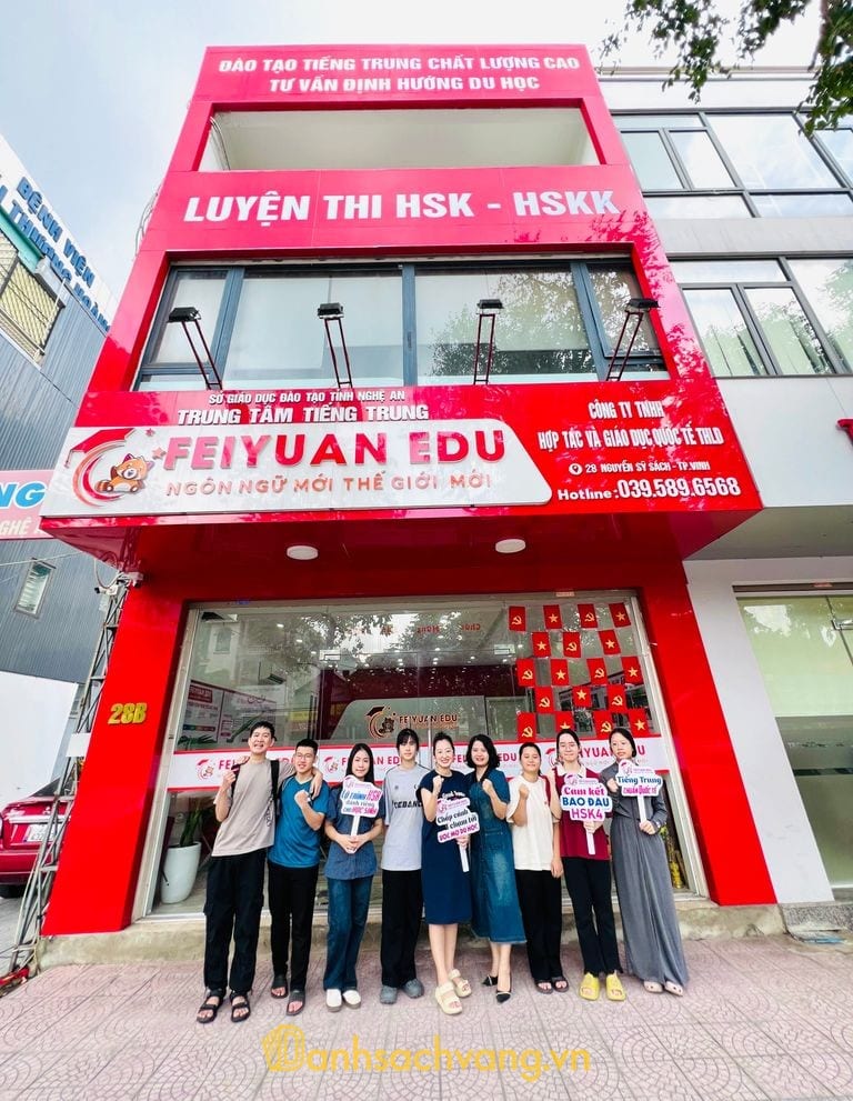 Trung Tâm Tiếng Trung Feiyuan EDU - học tiếng Trung cho trẻ em tại Nghệ An